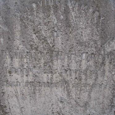 MacOWEN Amelia 1830-1898