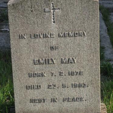 MAY Emily 1872-1963