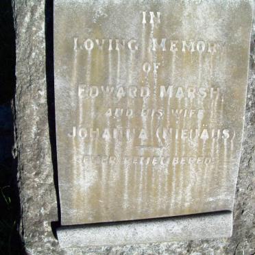 MARSH Edward &amp; Johanna NIEHAUS