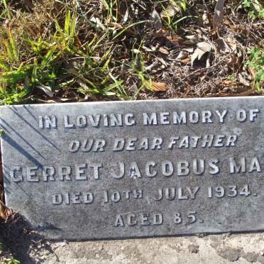MAAS Gerret Jacobus -1934 