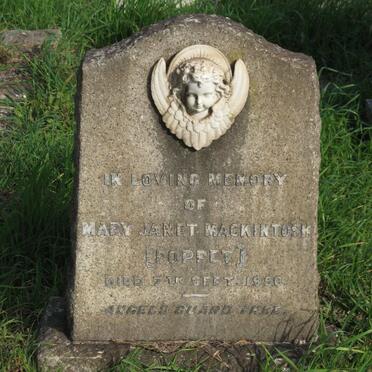 MACKINTOSH Mary Janet nee POPPET -1956