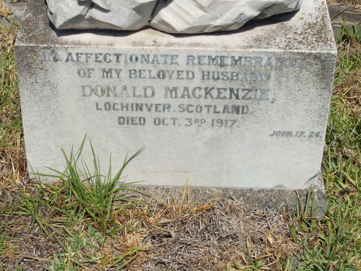 MACKENZIE Donald -1917