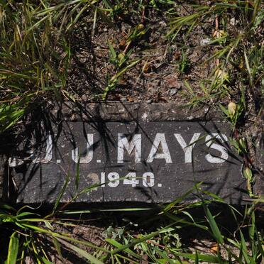 MAYS ?.J.J. -1940