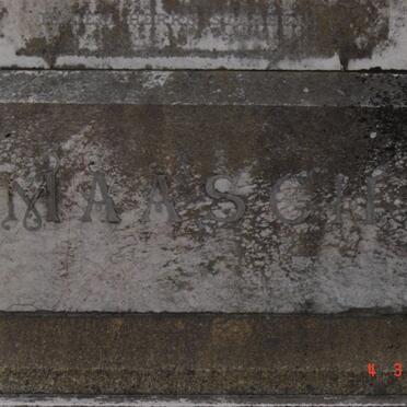 MAASCH Maria Christina Johanna nee RONS 1868-1910