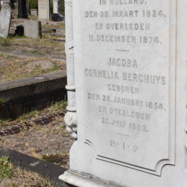 BERGHUYS Jacoba Cornelia 1854-1902