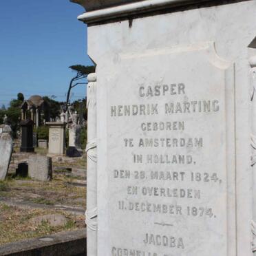 MARTING Casper Hendrik 1824-1874