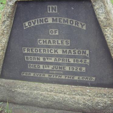 MASON Charles Frederick 1842-1926