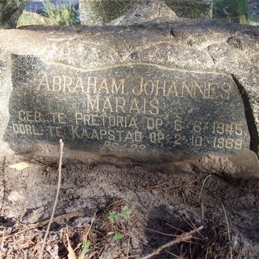 MARAIS Abraham Johannes 1945-1969