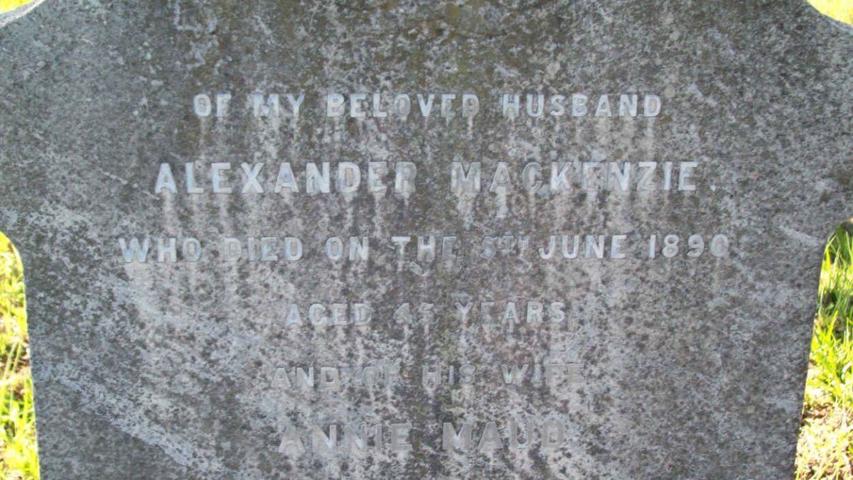 MACKENZIE Alexander -1890 &amp; Annie Maud -1950