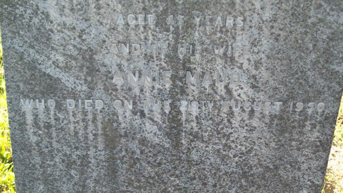 MACKENZIE Annie Maud -1950