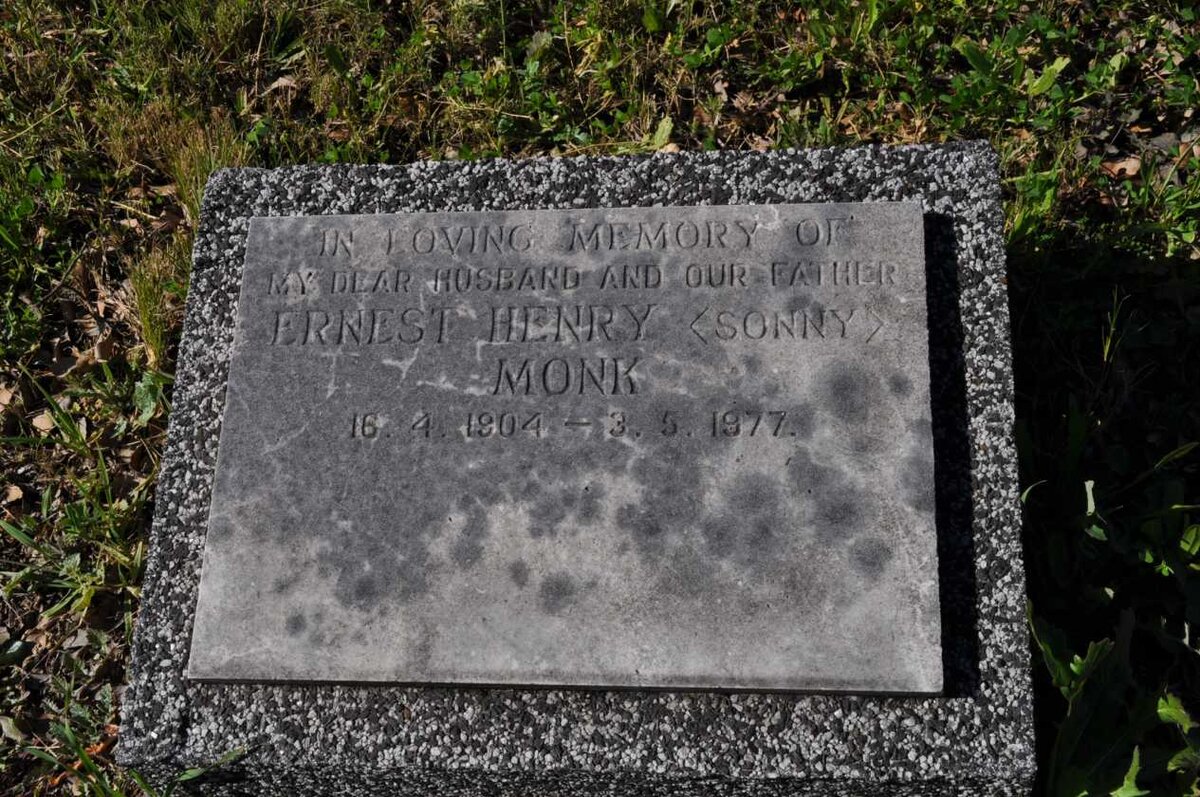 MONK Ernest Henry 1904-1977