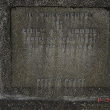 MOODIE Emily A.C. 1884-1944