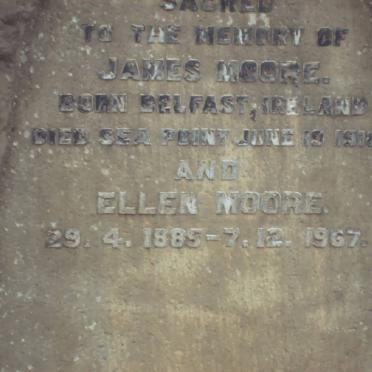 MOORE James -1918 :: MOORE Ellen 1885-1967