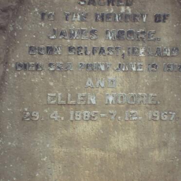 MOORE James -1918 :: MOORE Ellen 1885-1967