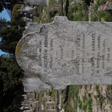 MORRIS Lily -1913 :: BARRATT Dorothy Violet -1912