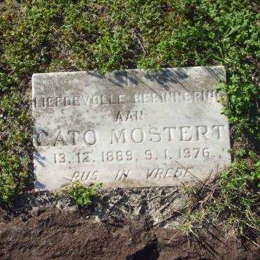 MOSTERT Cato 1889-1976