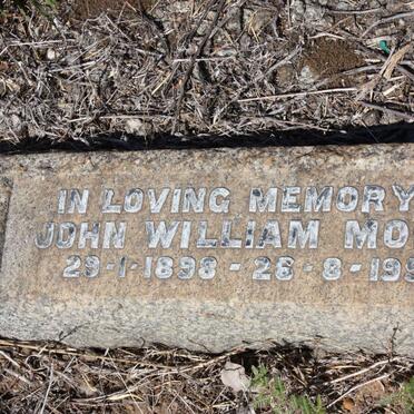 MOORE John William 1898-1954