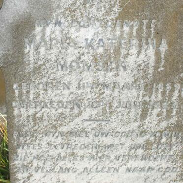 MOMSEN Jacobus Adriaan Louw 1855-1937 :: MOMSEN Maria Katerina 1859-1923 