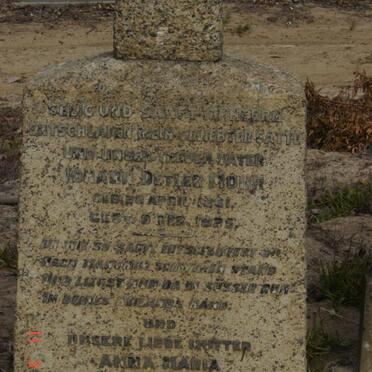 MOHR Johann Detler 1861-1925 &amp; Anna Maria 186?-1942