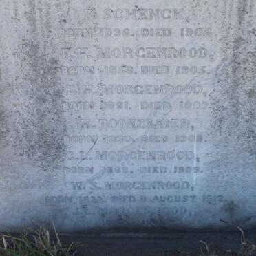 MORGENROOD :: SCHENCK :: BOONZAAIER