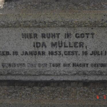 MÜLLER Ida 1953-1948