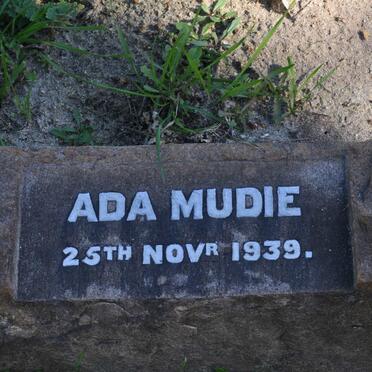 MUDIE Ada -1939