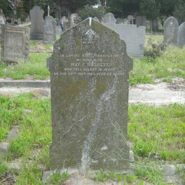 MUSKETT May F. -1902