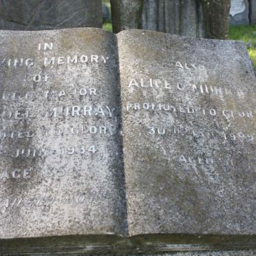 MURRAY Samuel -1934 &amp; Alice C -1959