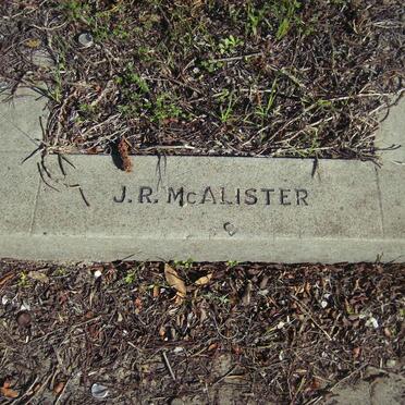 McALISTER J.R.