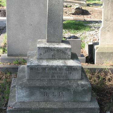 McKENNA William John -1905