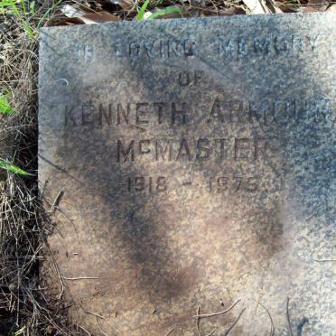 McMASTER Kenneth Armour 1918-1975