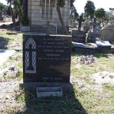 McMENAMIN Patrick Victor 1910-1971