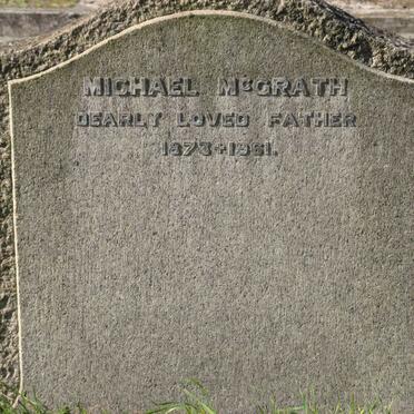 McGRATH Michael 1873-1961