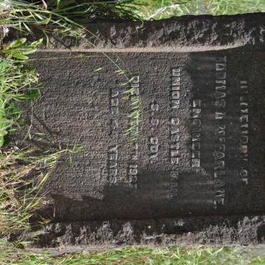 McFARLANE Thomas H. -1927