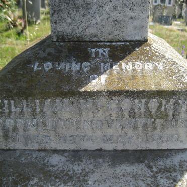 McCONOMY William 1830-1900