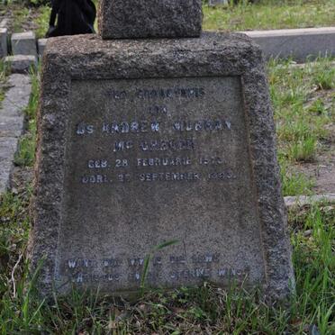 McGREGOR Andrew Murray 1873-1943