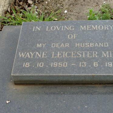 MILNS Wayne Leicester 1950-1975