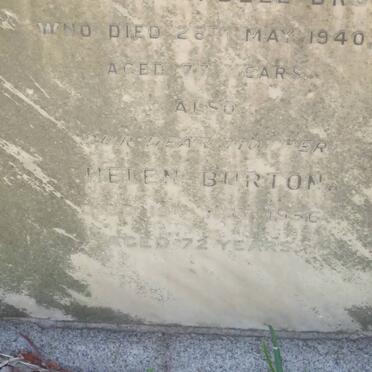 MILLIGAN Arthur Mawson -1917 :: BRUCE Grace Campbell -1940 :: BURTON Helen -1956