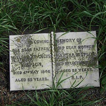 MISPLON William Francis -1946 &amp; Martha -1958