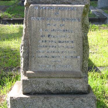 MITCHELL Fanny Agnes 1853-1919