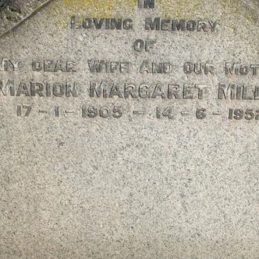 MILLER Marion Margaret 1905-1952 :: YOUNG James -1942