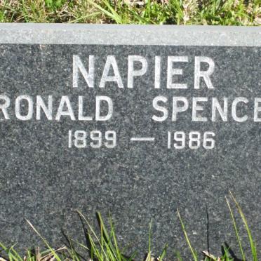 NAPIER Ronald Spencer 1899-1986
