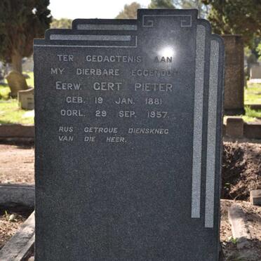 NEL Gert Pieter 1881-1957