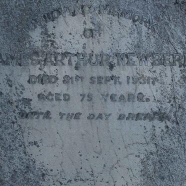 NEWBERRY James Arthur -1931