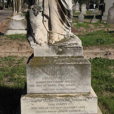 NETTLESHIP Charlotte Emma nee CONROY -1903 :: SOLOMON Ellen Caroline nee CONROY -1949