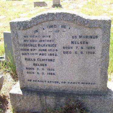 NELSEN ? Marinus 1885-1968 &amp; Florence Beatrice 1884-1952 :: NELSEN Niels Clifford 1955-1966