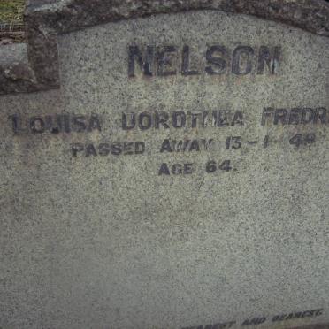 NELSON Louisa Dorothea Fredrika -1949