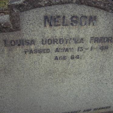 NELSON Louisa Dorothea Fredrika -1949