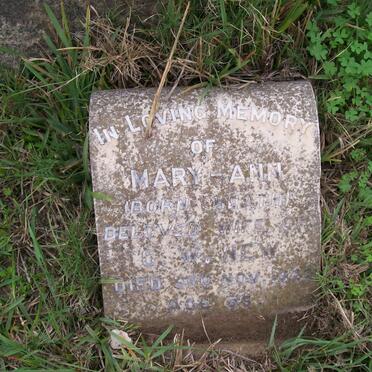 NEW Mary-Ann nee HEATH -1942