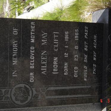 NEL Aileen May nee CLIFT 1916-1965